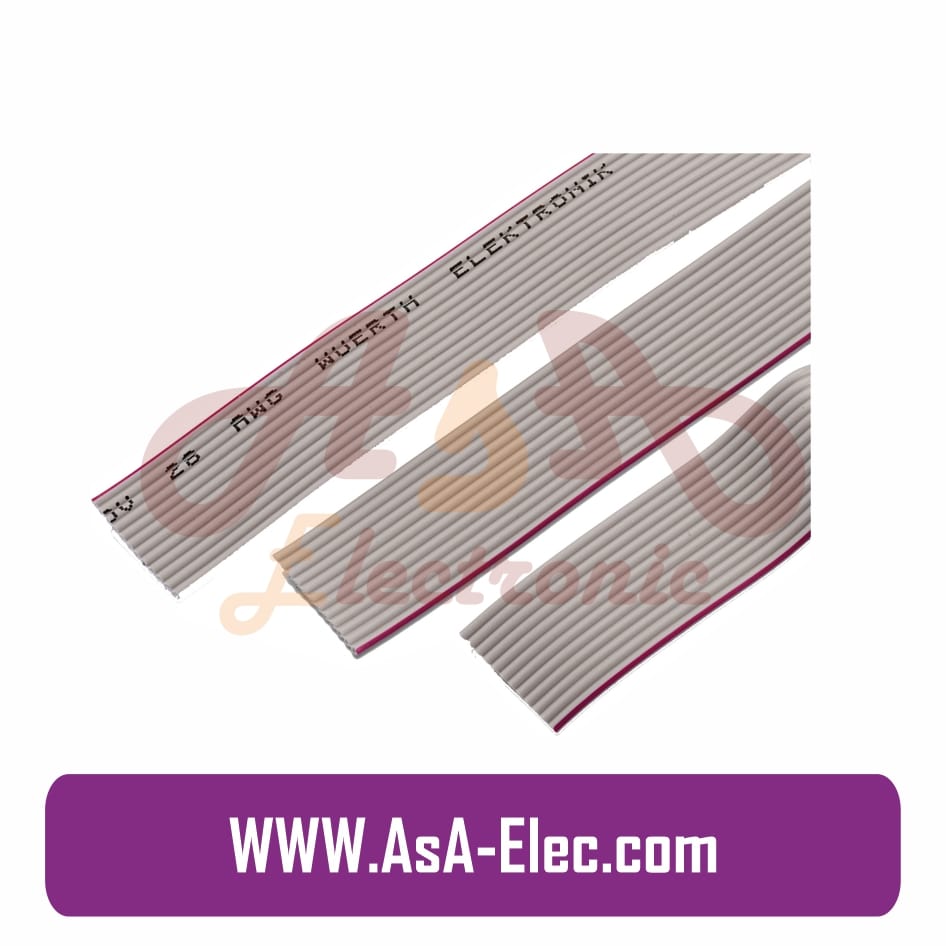 کابل فلت طوسی 64 رشته 1.27mm